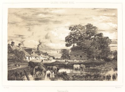 Vista en Normandía de Jules Dupré