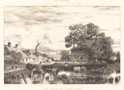 Vista en Normandía de Jules Dupré