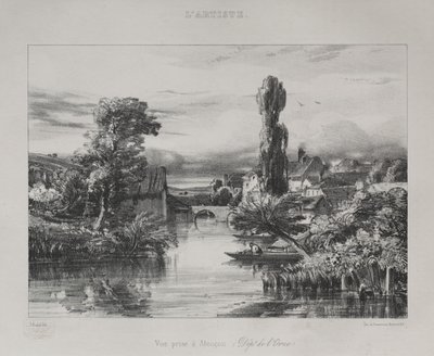 Vista cerca de Alençon de Jules Dupré