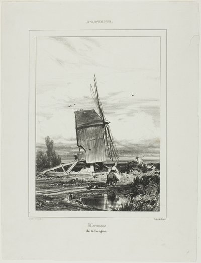 Molino de Sologne de Jules Dupré