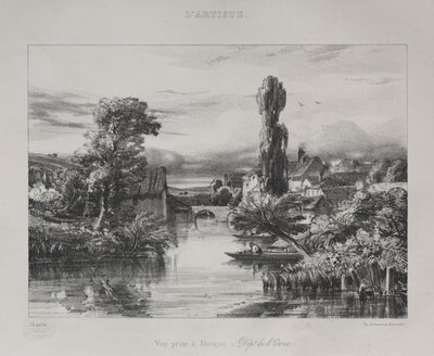 Vista cerca de Alençon de Jules Dupré
