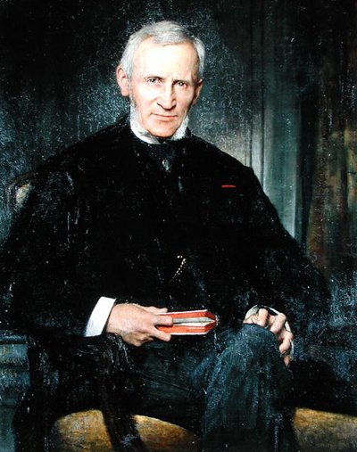 Retrato de Francois Regnier de la Briere (1807-85) 1884 de Jules Elie Delaunay