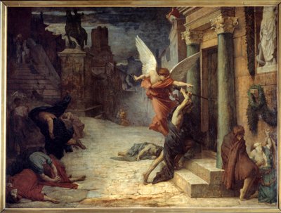 La peste en Roma de Jules Elie Delaunay