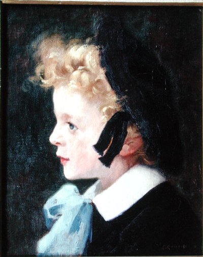 Retrato de Marcel Renoux, hijo del pintor de Jules Ernest Renoux