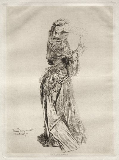 Una genovesa, 1877 de Jules Ferdinand Jacquemart