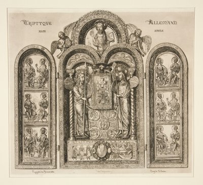 Tríptico Alemán / Xllme de Jules Ferdinand Jacquemart