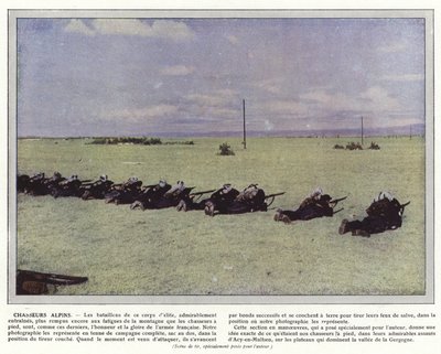 Cazadores Alpinos de Jules Gervais Courtellemont