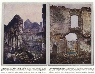 Ruinas de Montceaux de Jules Gervais Courtellemont