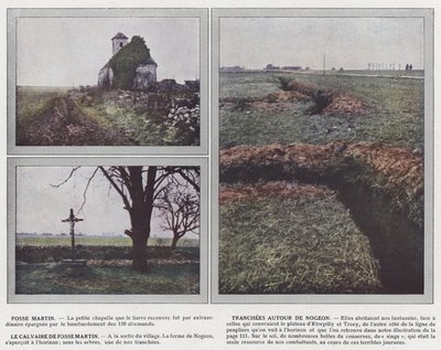 Fosse Martin, Trincheras alrededor de Nogeon, El Calvario de Fosse Martin de Jules Gervais Courtellemont