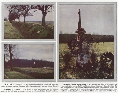 La Ruta de Sezanne, Gran Tumba de Esternay, Meseta de Esternay de Jules Gervais Courtellemont