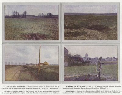 La Huella de las Marmitas, Plateau de Marcilly, De Barcy a Marcilly, Marcilly de Jules Gervais Courtellemont
