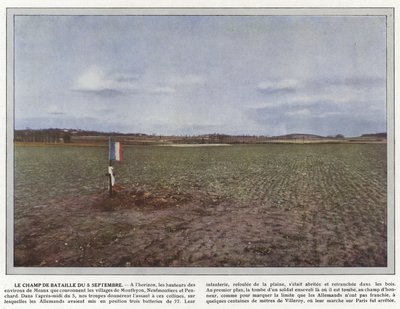 Le Champ de Bataille du 5 Septembre de Jules Gervais Courtellemont