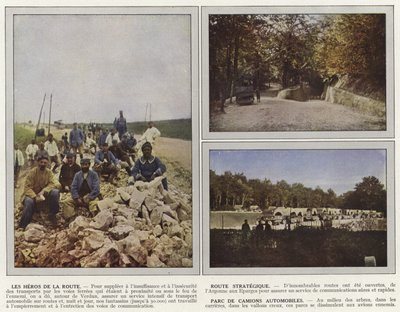 Los Héroes de la Ruta, Ruta Estratégica, Parque de Camiones Automóviles de Jules Gervais Courtellemont