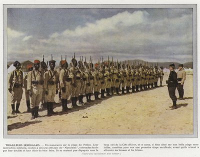 Tiradores senegaleses de Jules Gervais Courtellemont