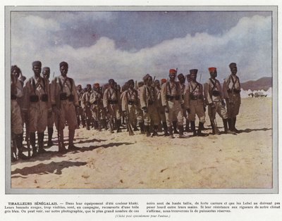 Tiradores senegaleses de Jules Gervais Courtellemont
