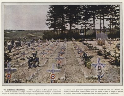 Un cementerio militar de Jules Gervais Courtellemont