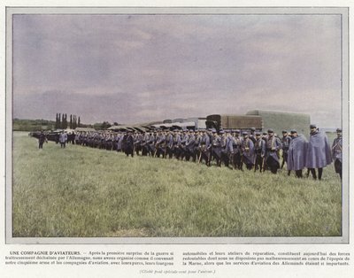 Una compañía de aviadores de Jules Gervais Courtellemont