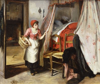 Caperucita Roja de Jules Girardet