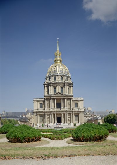 Iglesia de los Inválidos, construida 1679-1708 de Jules Hardouin Mansart