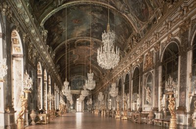 La Galerie des Glaces (Salón de los Espejos) 1678-84 de Jules Hardouin Mansart