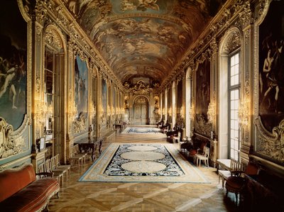 Vista de la Galerie Doree del Hotel de Toulouse de Jules Hardouin Mansart