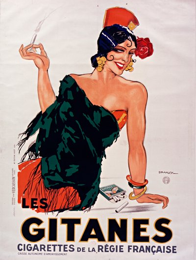Cigarrillos Gitanes de Jules Isnard Dransy