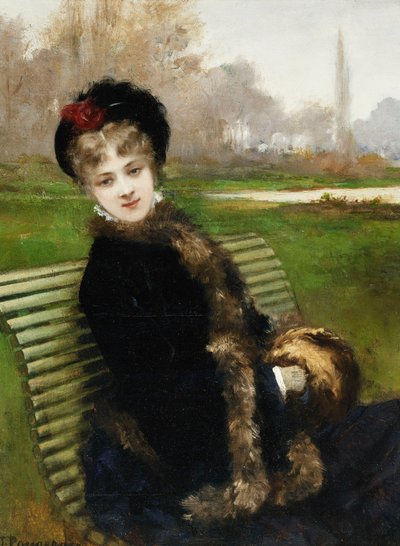 El banco del parque de Jules James Rougeron