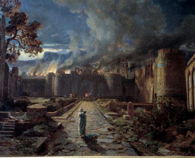Sodoma (detalle) de Jules Joseph Augustin Laurens