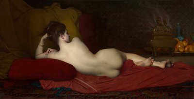 Odalisca, 1874 de Jules Joseph Lefebvre