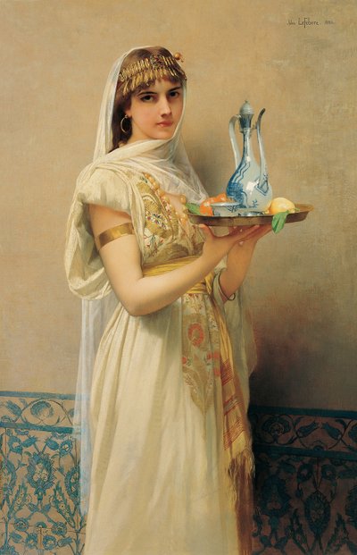 Sirviente, 1880 de Jules Joseph Lefebvre
