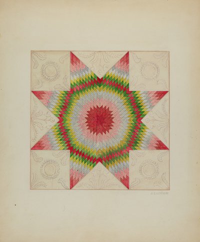 Colcha de retazos, c. 1936 de Jules Lefevere