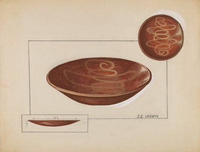 Plato de pastel de Jules Lefevere