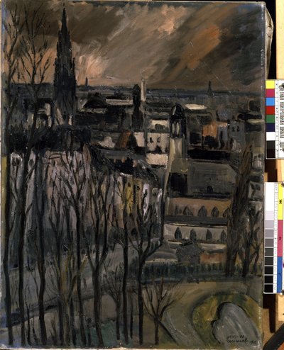 Calle Montagne de la Cour ( en Bruselas ) de Jules Marie Canneel