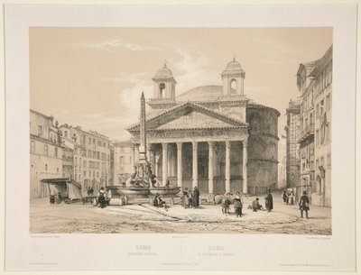 Roma, Panteón d de Jules Monthelier
