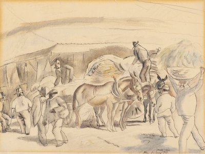 Cosechadores, 1917 de Jules Pascin