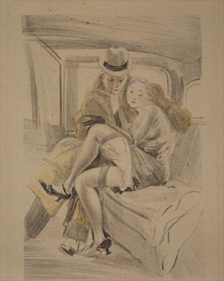 Diversiones ferroviarias de Jules Pascin