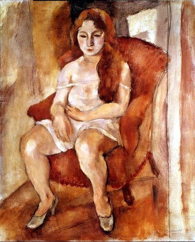 Mujer sentada de Jules Pascin