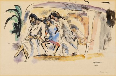 Siesta, 1915 de Jules Pascin