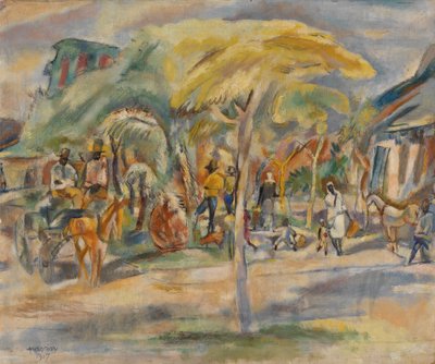 Paisaje del sur de Jules Pascin