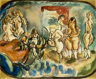 El cliente indeciso de Jules Pascin
