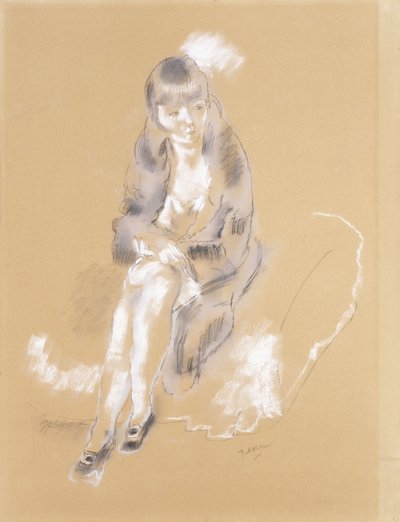 Mujer Sentada de Jules Pascin
