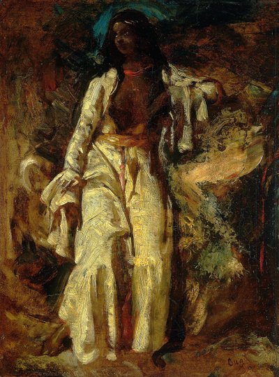 Mujer nubia de Jules Robert Auguste