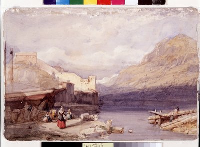 Paisaje del norte de Italia de Jules Romain Joyant