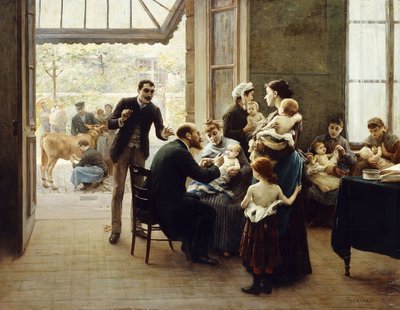 Homenaje a Louis Pasteur de Jules Scalbert