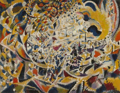 Ritmo de Ondas de Luz: Calle + Sol + Multitud de Jules Schmalzigaug
