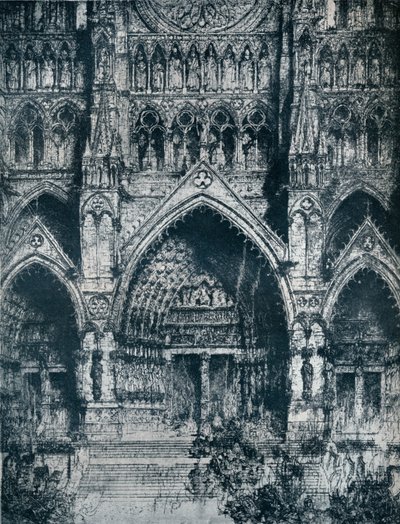 La Catedral de Amiens, siglo XX de Jules de Bruycker