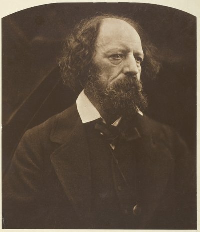 Alfred, Lord Tennyson, 1869, impreso 1875 de Julia Margaret Cameron
