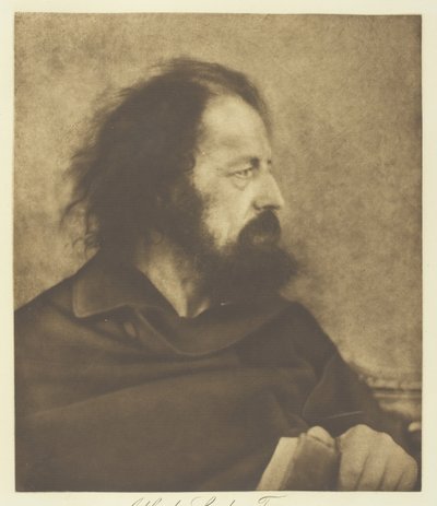 Alfred, Lord Tennyson Dirty Monk, 1865, impreso c. 1893 de Julia Margaret Cameron