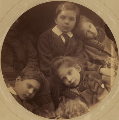 [Hijos de Charles Loyd Norman y Julia Cameron Norman: George, Archie, Charlotte y Adeline] de Julia Margaret Cameron