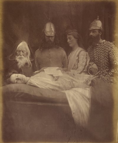 Elaine Y reverentemente la llevaron al Salón de Julia Margaret Cameron
